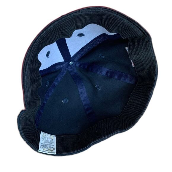 Oakland Athletics BD & A Men Baseball Cap Pepsi Hat Navy Red Embroidered OS - Picture 6 of 11